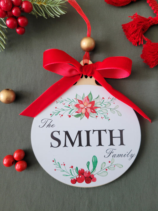 Family Name Ornament